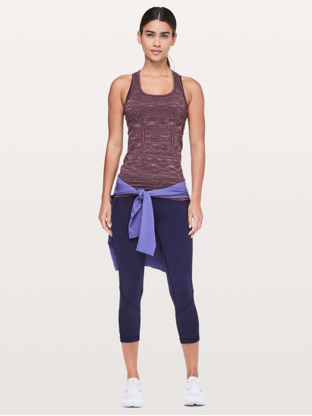 Lululemon Swifty seamless Marked Plum Racerback Tank Top